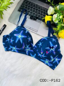 Soft Comfortable Foam Print Pad Bra COD:-P162