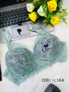 Girls Padded Soft Comfortable Foam Lace Pad Bra :-L164