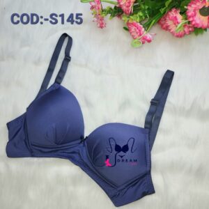 Girls Padded Bra Navy Blue Colour COD:-S145